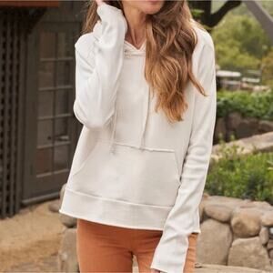 FRANK & EILEEN Essential White Hoodie - Women's XS